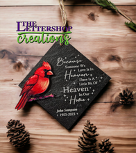 Load image into Gallery viewer, Someone We Love is in Heaven Memorial ornament