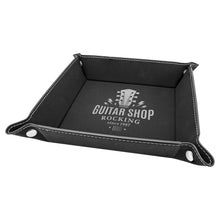 Load image into Gallery viewer, Leatherette Valet Tray - 6" x 6"