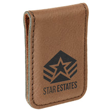 Load image into Gallery viewer, Leatherette Money Clip