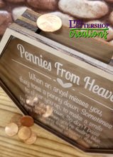 Load image into Gallery viewer, Pennies from Heaven Memorial Money Bank