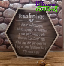 Load image into Gallery viewer, Pennies from Heaven Memorial Money Bank